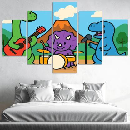Volcano Music Band Of Dinosaurs one-piece frames