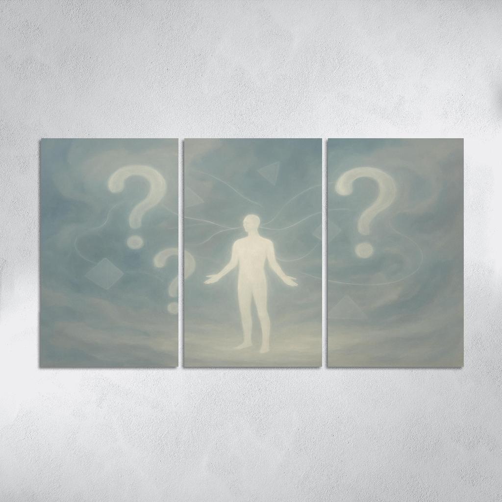 Symphony Of Silent Questions custom paintings frame