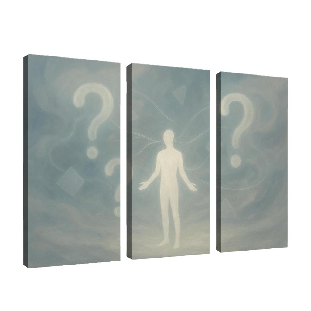Symphony Of Silent Questions custom paintings frame