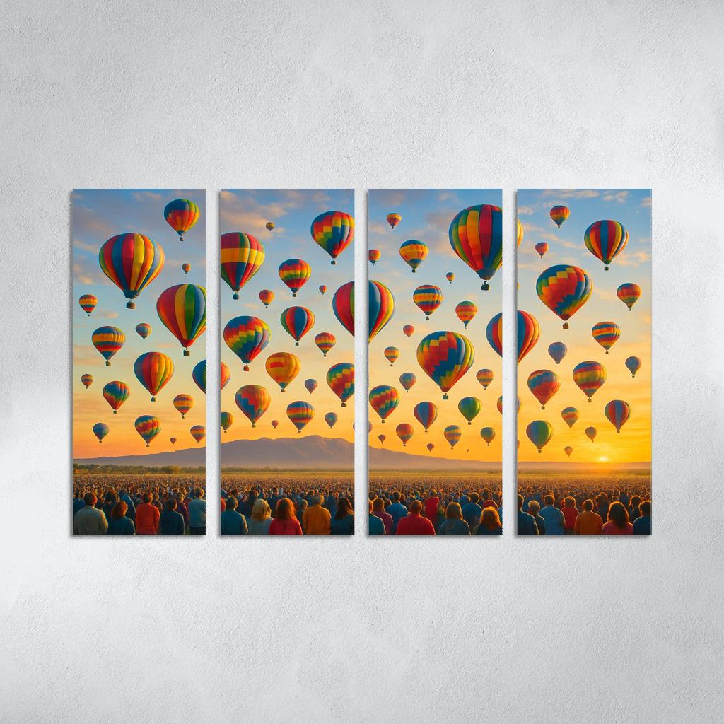 Albuquerque International Balloon Fiesta USA premium artwork frames