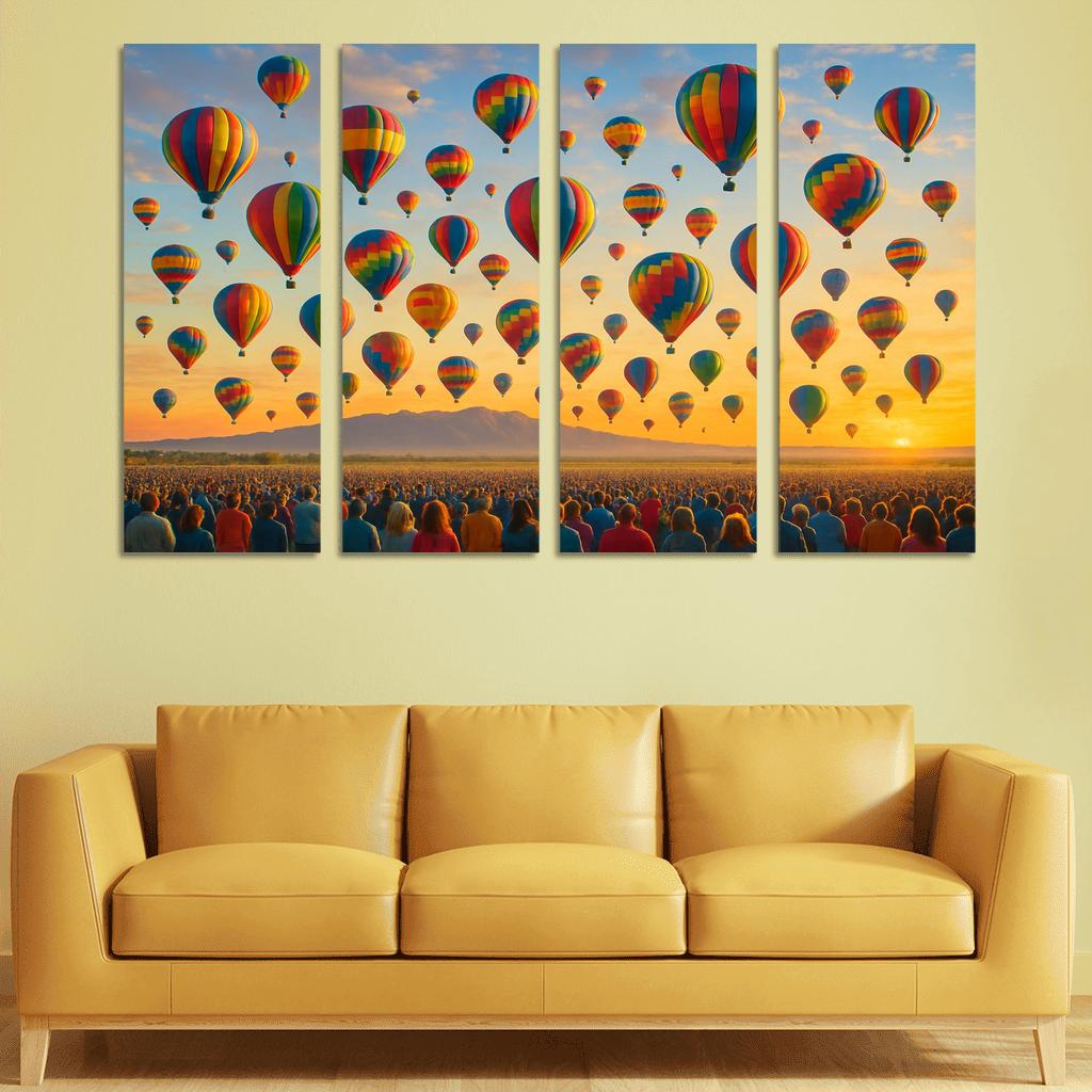 Albuquerque International Balloon Fiesta USA premium artwork frames