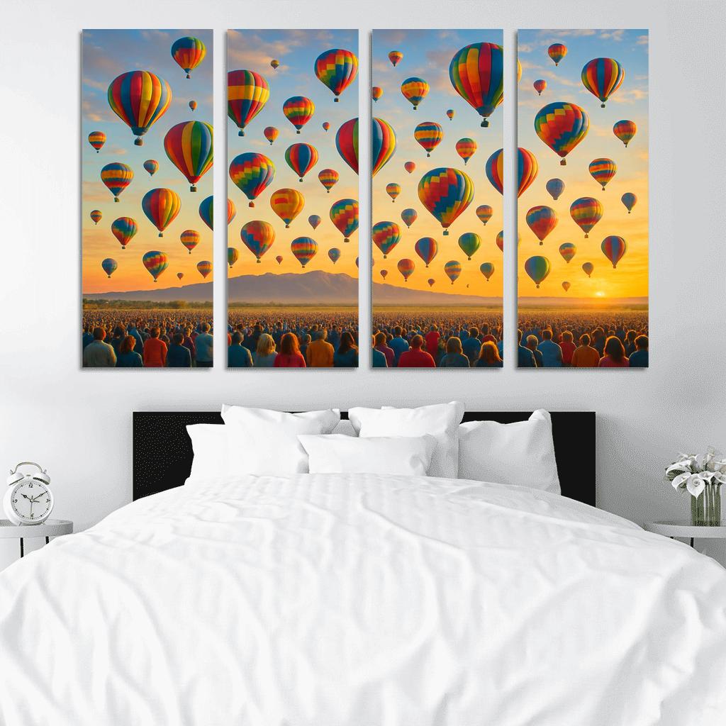 Albuquerque International Balloon Fiesta USA premium artwork frames