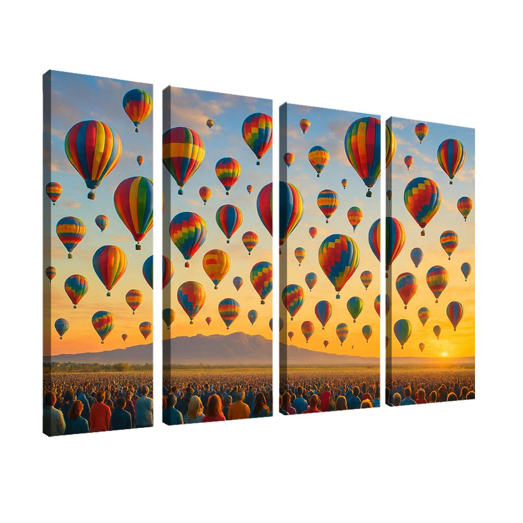 Albuquerque International Balloon Fiesta USA premium artwork frames