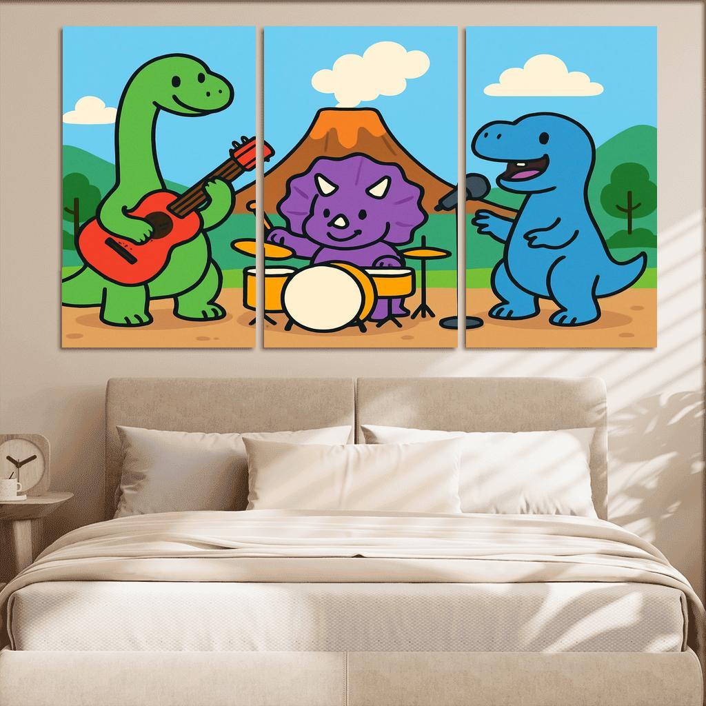 Volcano Music Band Of Dinosaurs one-piece frames