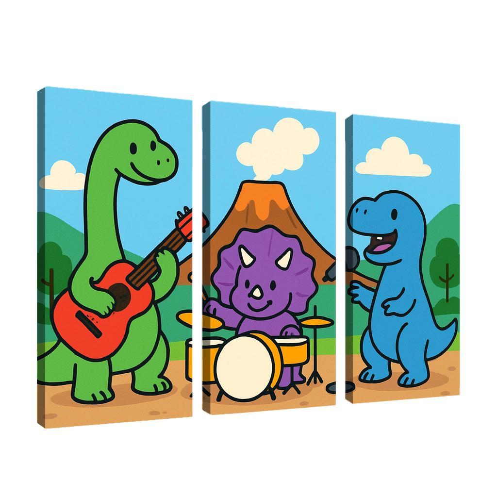 Volcano Music Band Of Dinosaurs one-piece frames