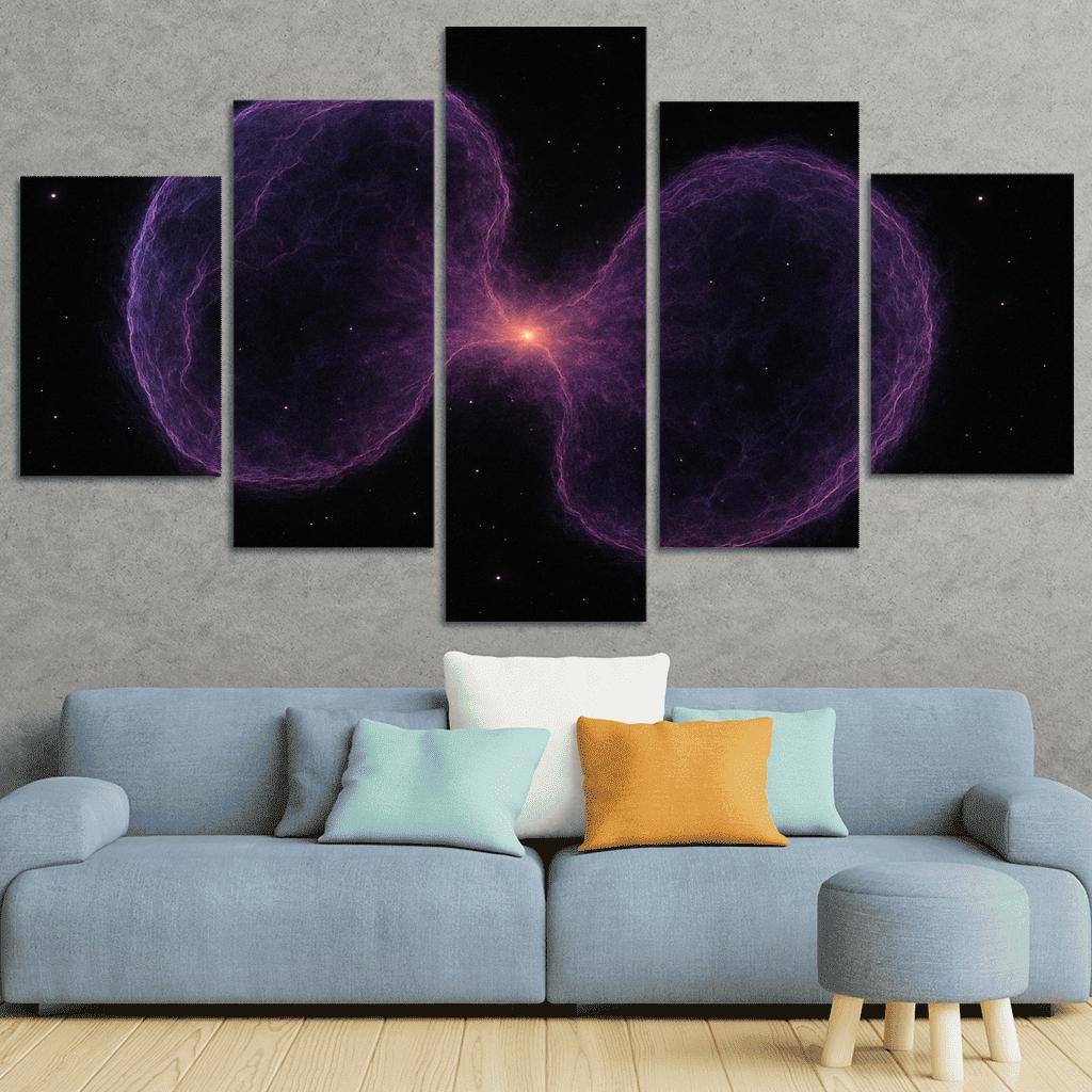 Radio Ghosts Of Fossil Galaxy Jets premium artwork frames