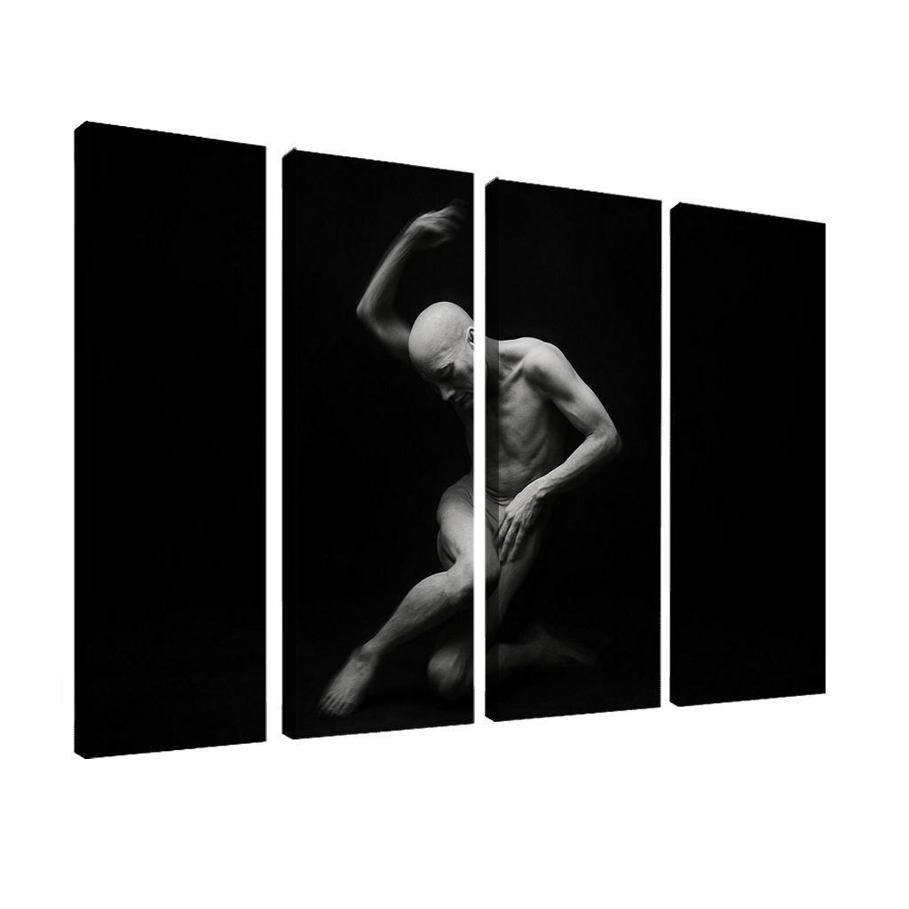 Butoh Dance Of Silent Metamorphosis multi-panel paintings