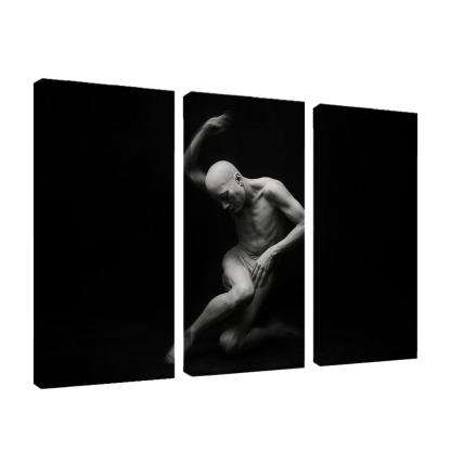 Butoh Dance Of Silent Metamorphosis multi-panel paintings