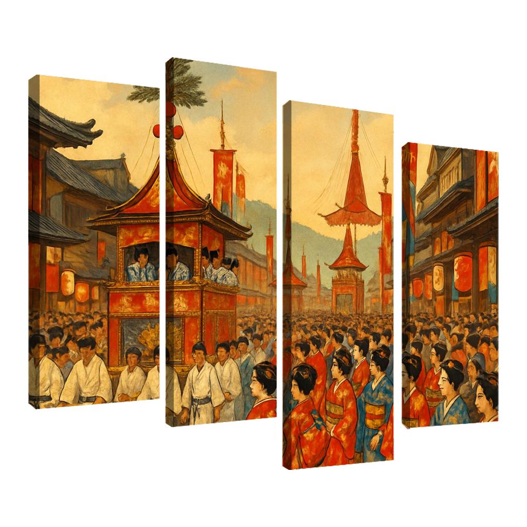 Gion Matsuri - Kyoto modern paintings frame