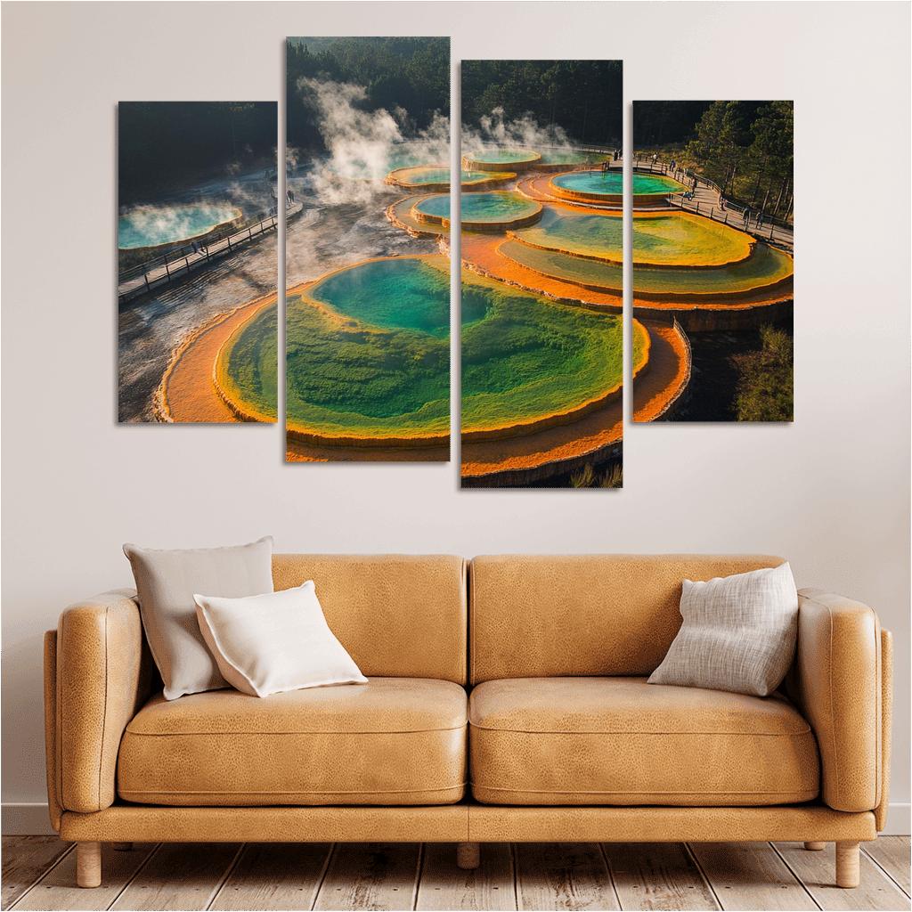 Wai O Tapu Thermal Wonderland New Zealand wall art