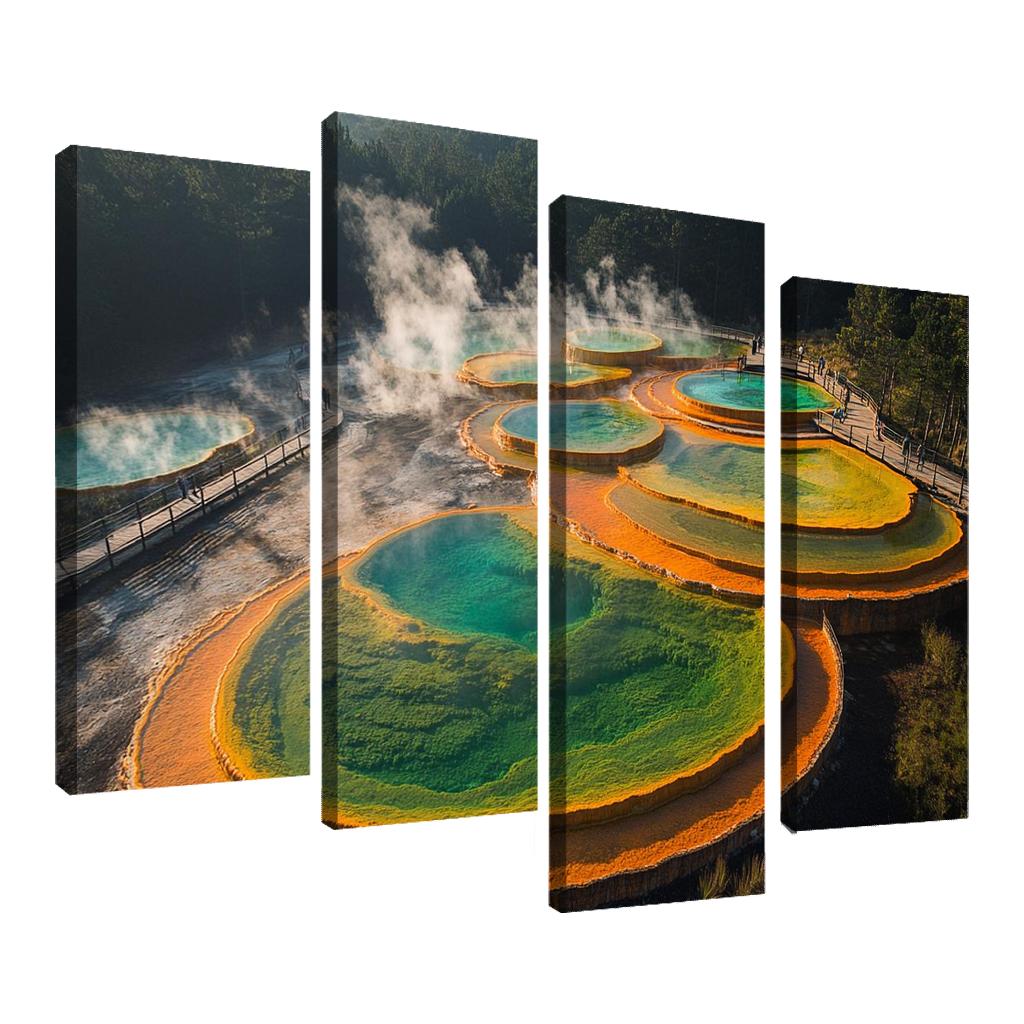 Wai O Tapu Thermal Wonderland New Zealand wall art