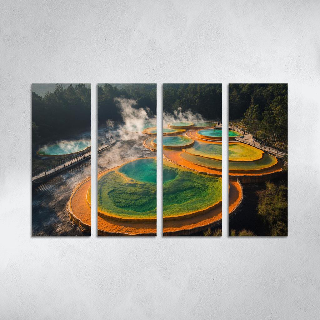 Wai O Tapu Thermal Wonderland New Zealand wall art