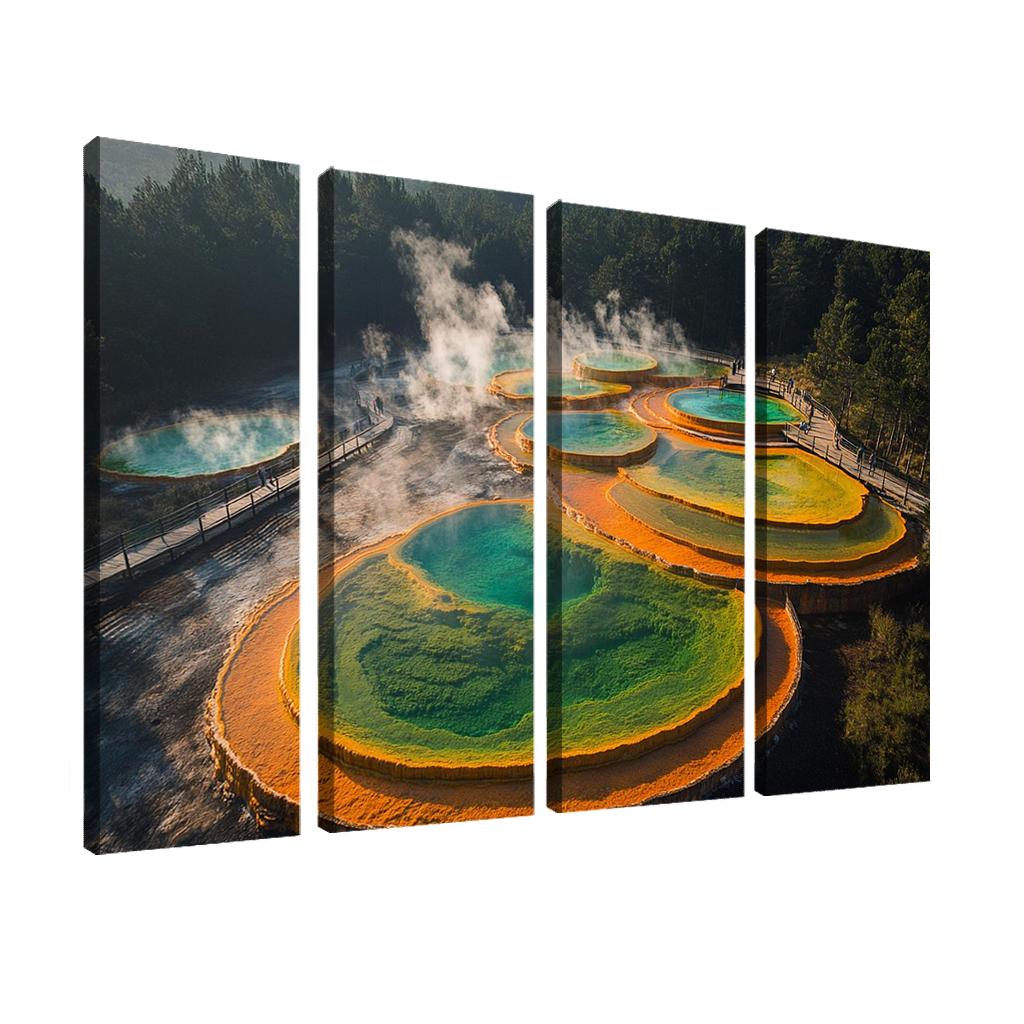 Wai O Tapu Thermal Wonderland New Zealand wall art