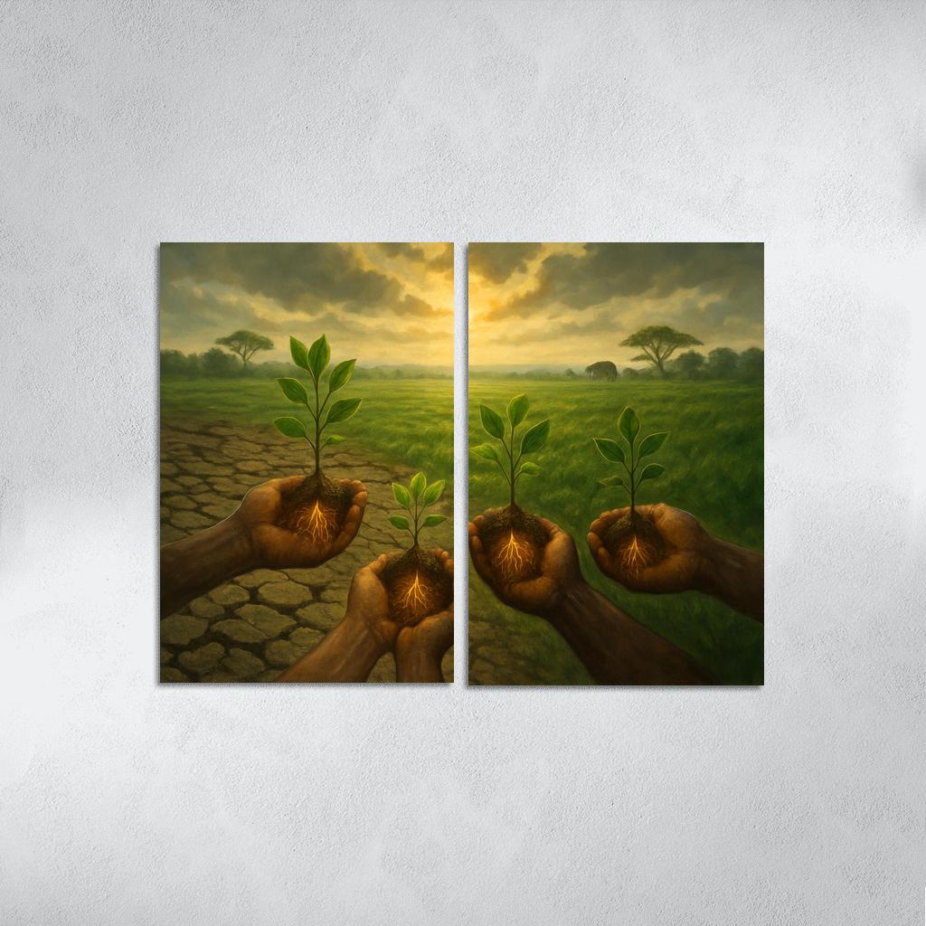 Echoes Of A Healing Earth wall art