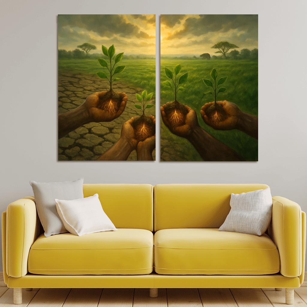 Echoes Of A Healing Earth wall art