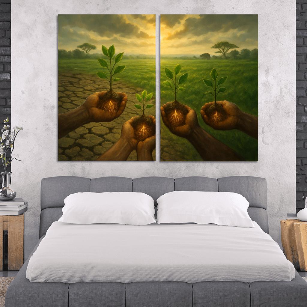 Echoes Of A Healing Earth wall art