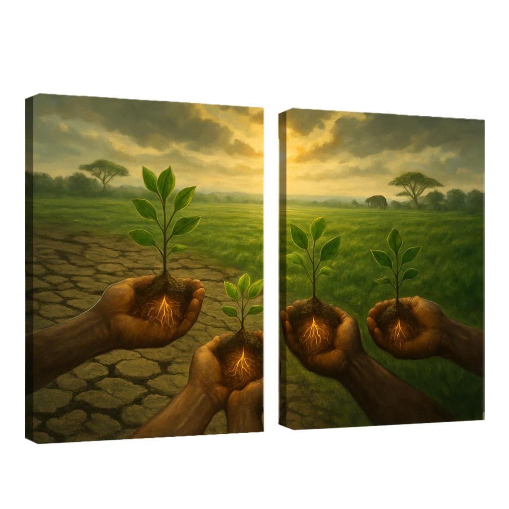 Echoes Of A Healing Earth wall art