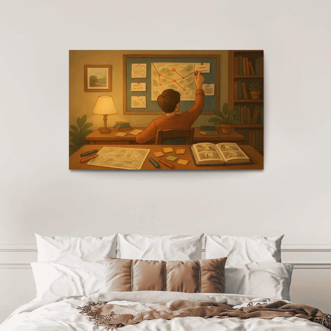 Micro Adventure Story Mapping premium artwork frames