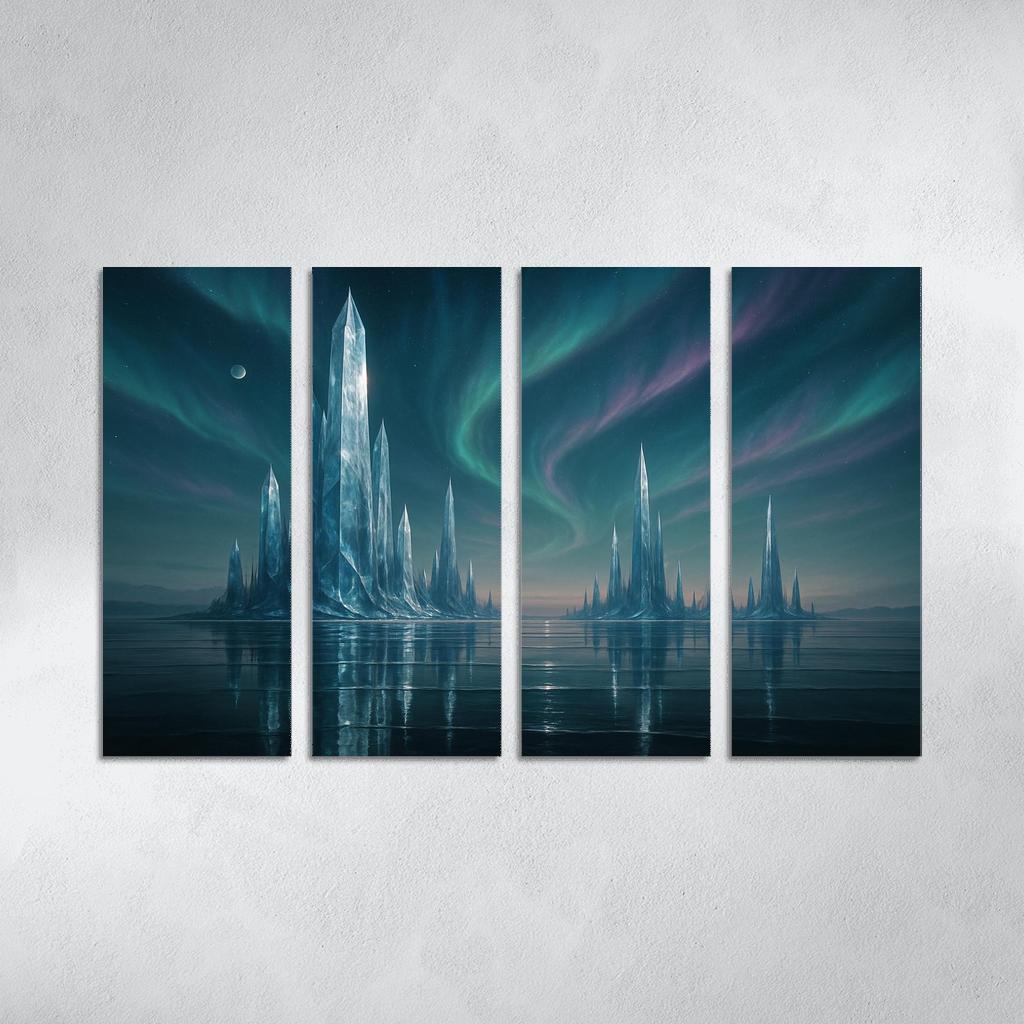 Aurora Tidal Spires decor