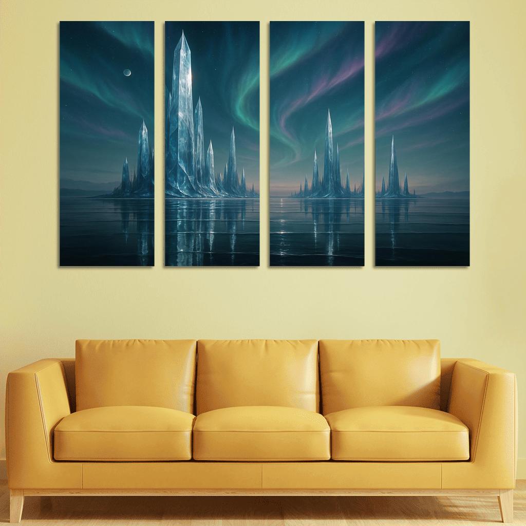 Aurora Tidal Spires decor