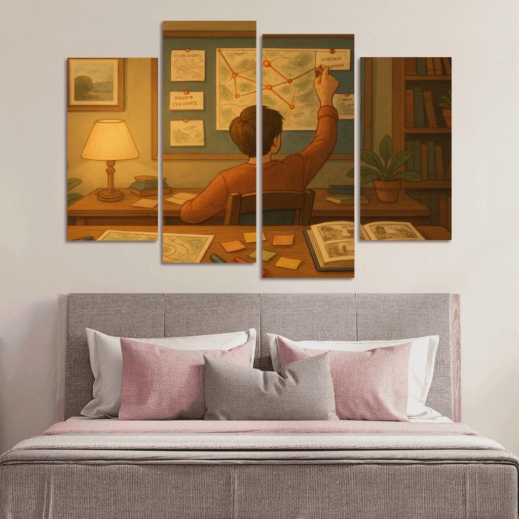 Micro Adventure Story Mapping premium artwork frames