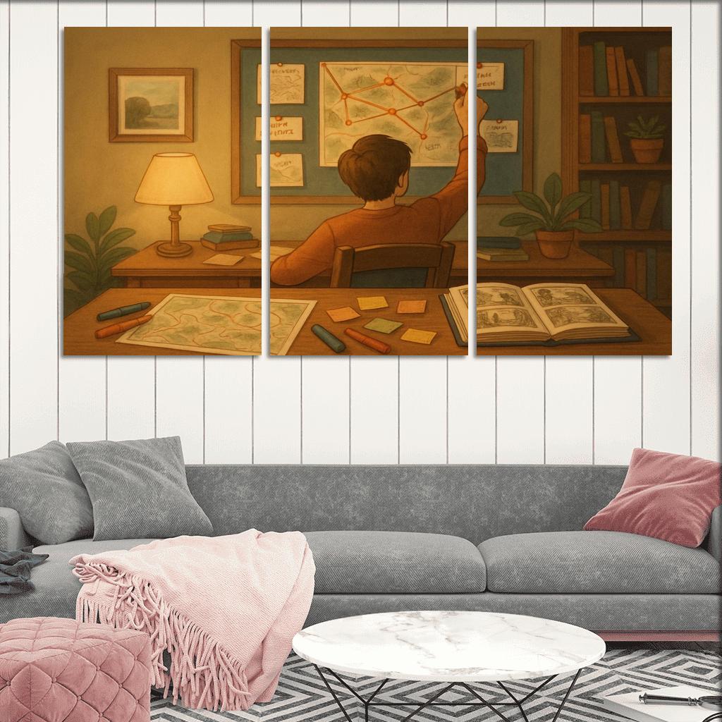 Micro Adventure Story Mapping premium artwork frames