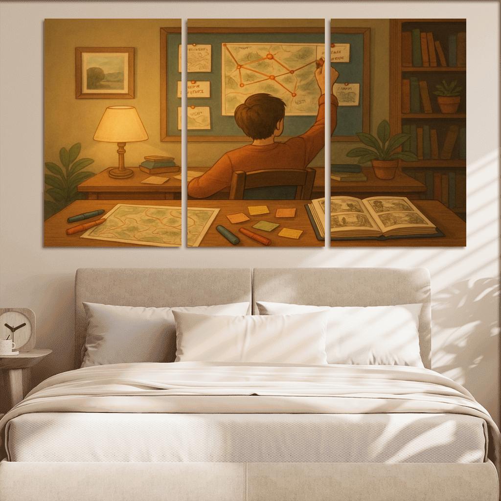 Micro Adventure Story Mapping premium artwork frames