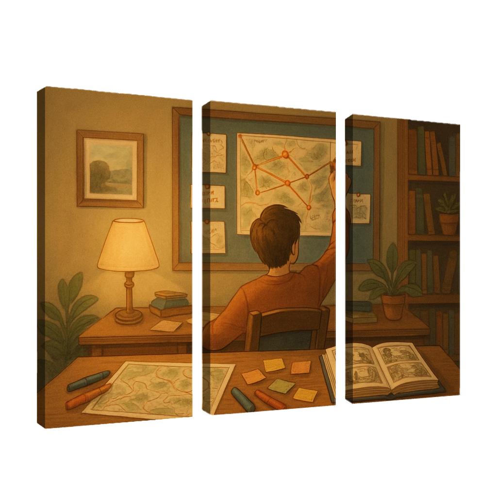 Micro Adventure Story Mapping premium artwork frames