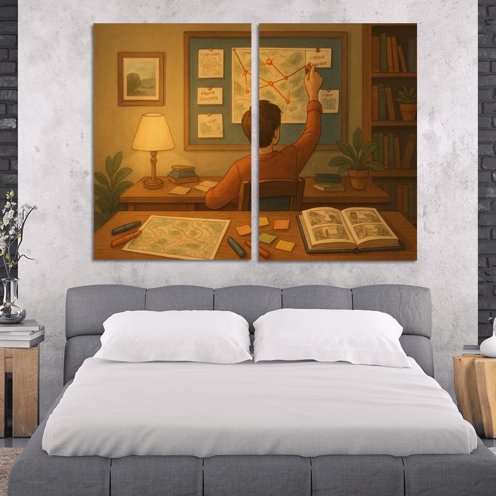 Micro Adventure Story Mapping premium artwork frames