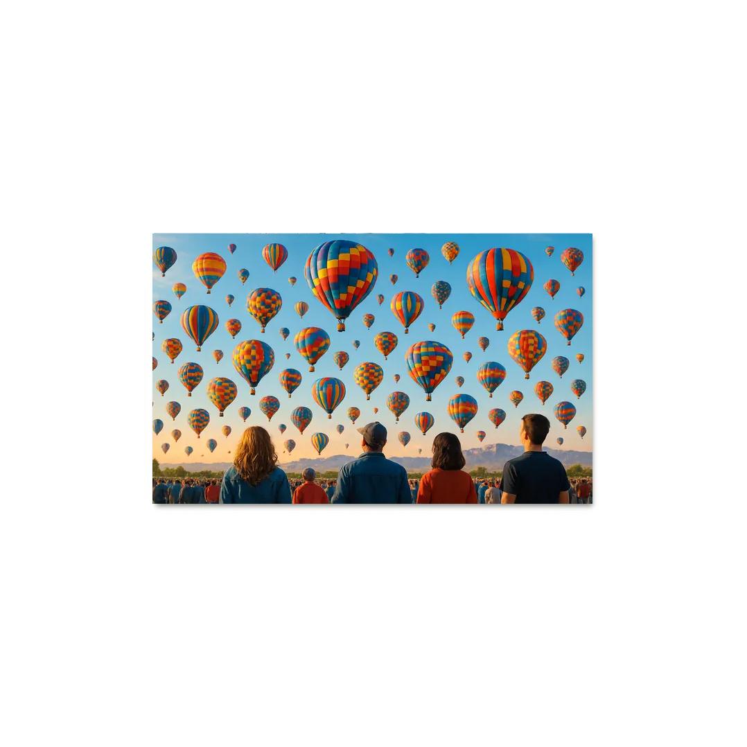 Albuquerque International Balloon Fiesta United States oil paintings frame