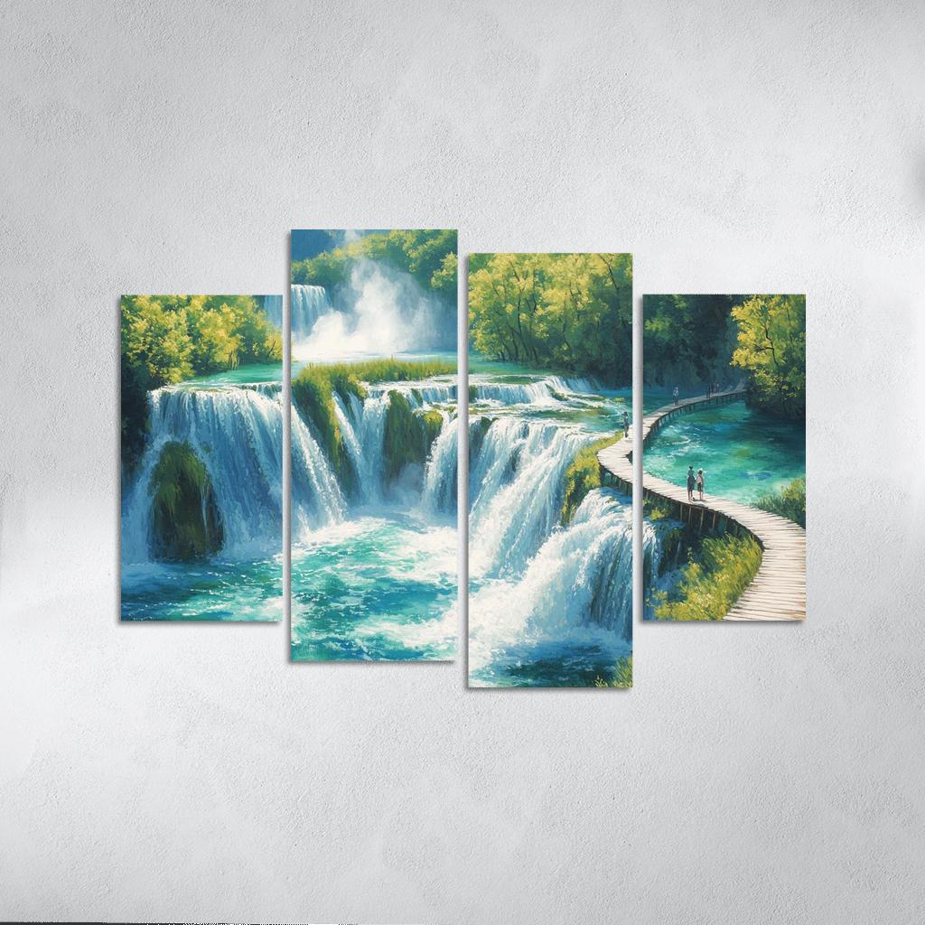 Plitvice Lakes National Park Croatia decor