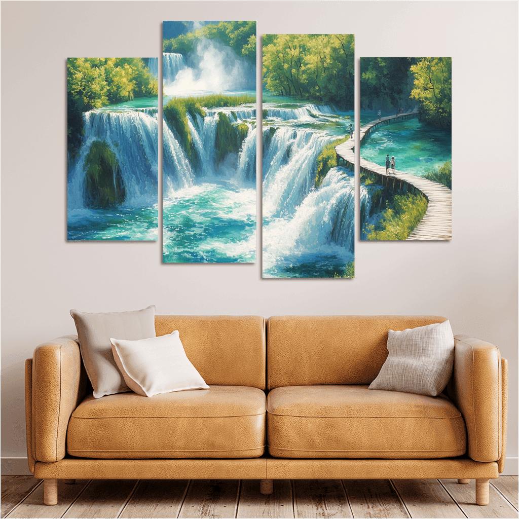 Plitvice Lakes National Park Croatia decor