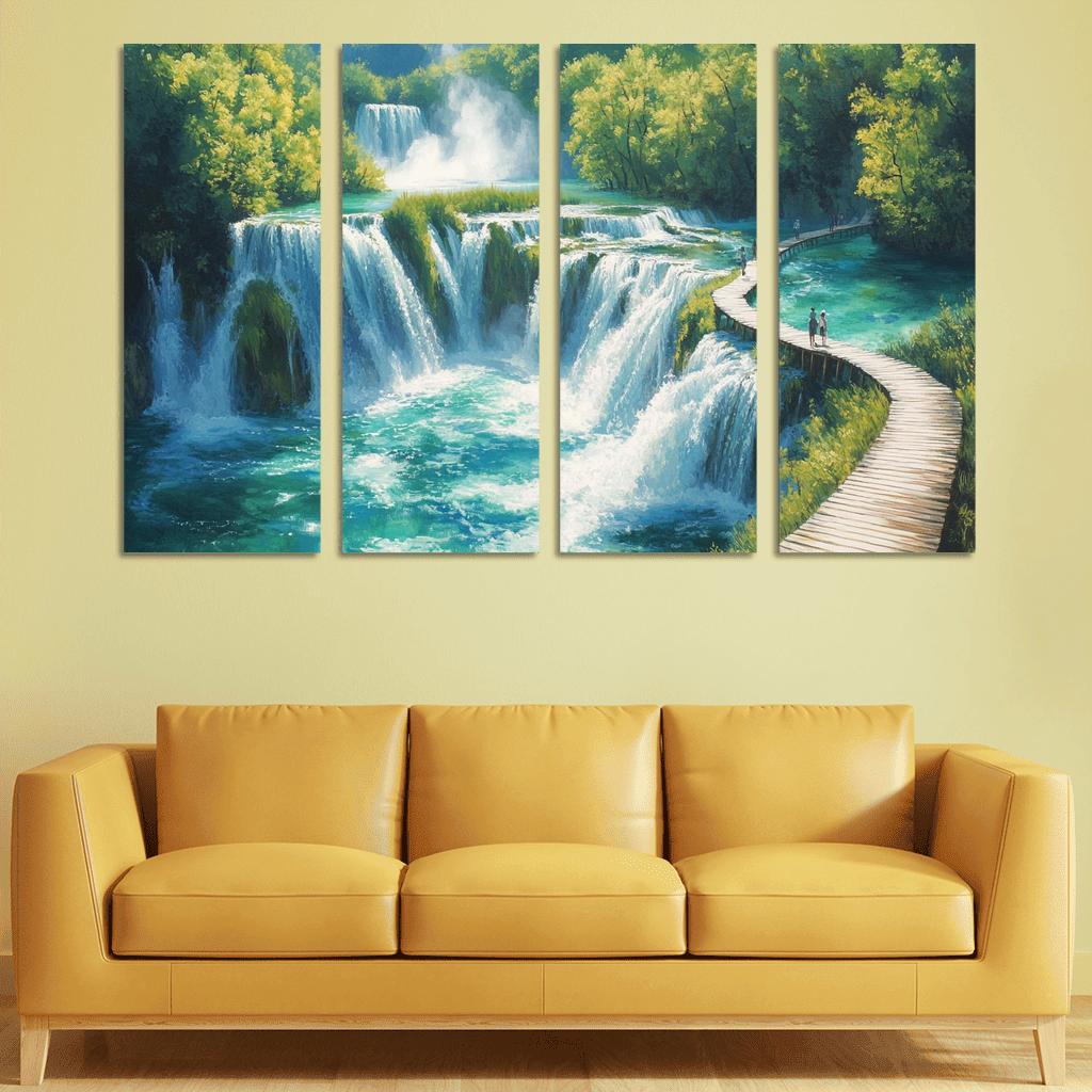 Plitvice Lakes National Park Croatia decor