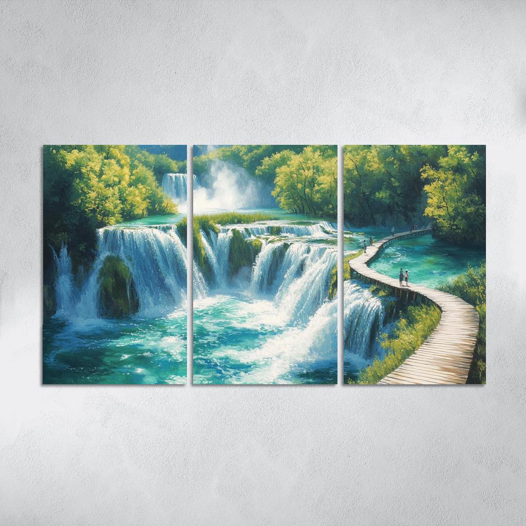Plitvice Lakes National Park Croatia decor