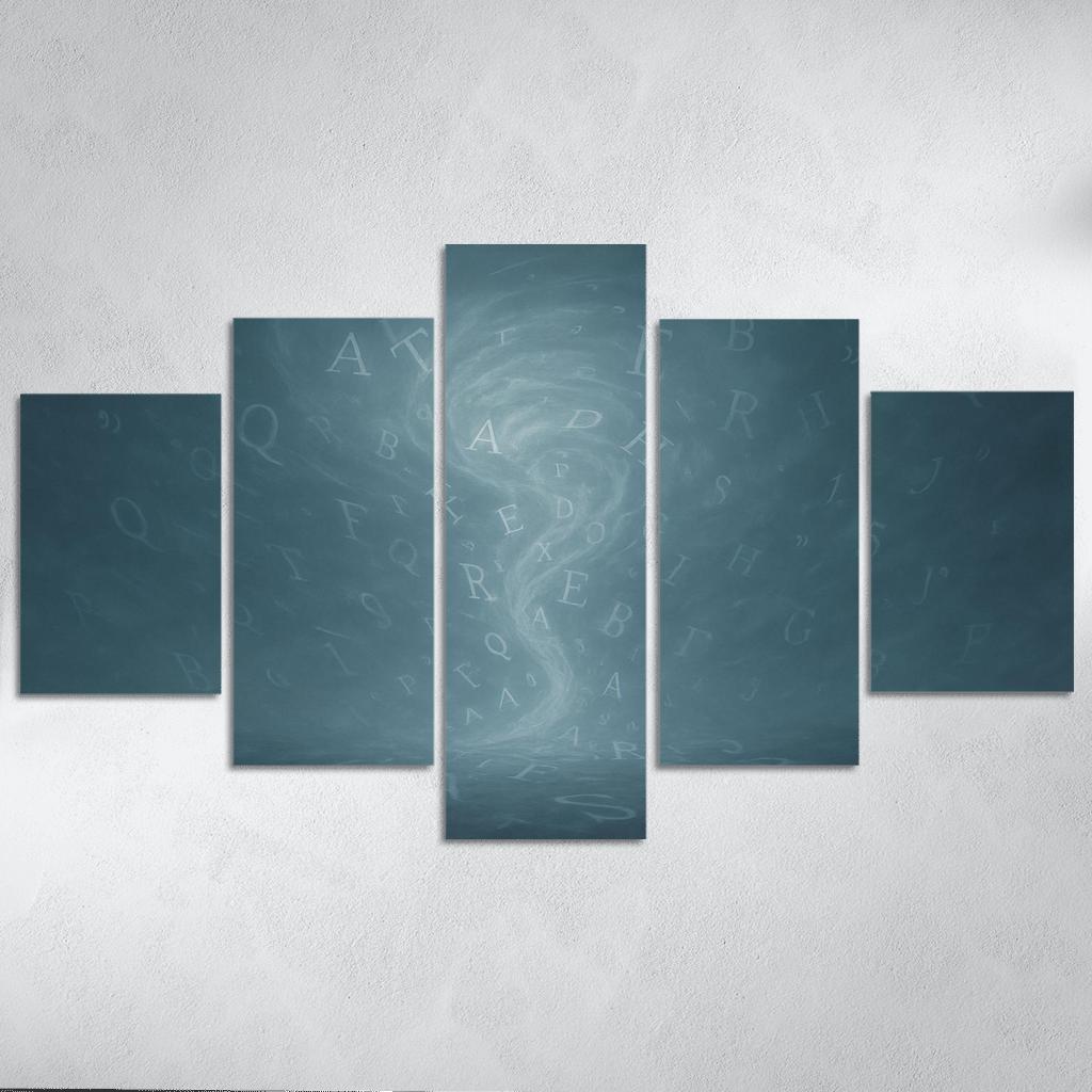 Chronicle Of Unspoken Echoes canvas paintings frame