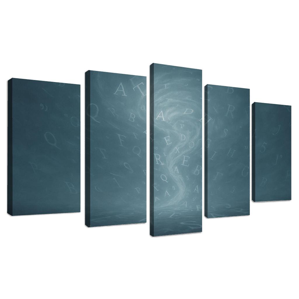 Chronicle Of Unspoken Echoes canvas paintings frame