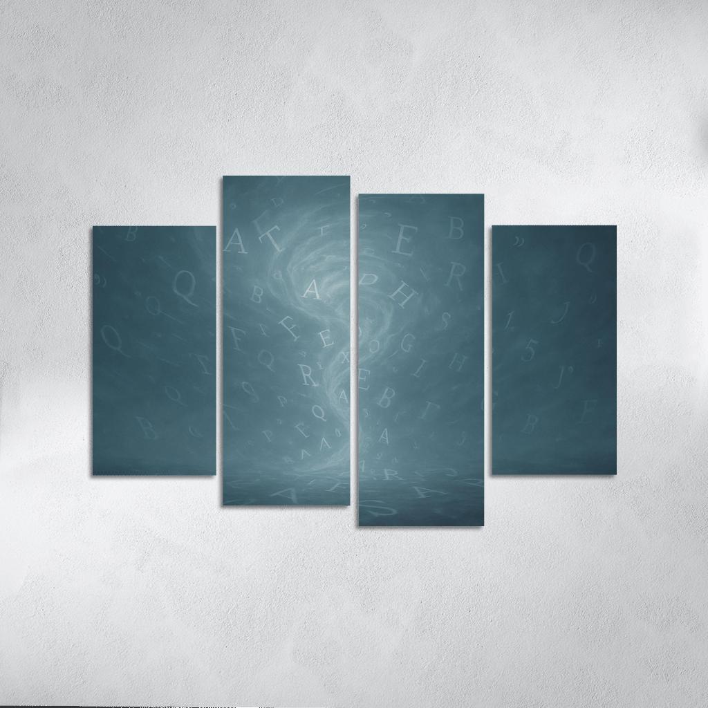 Chronicle Of Unspoken Echoes canvas paintings frame