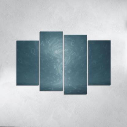 Chronicle Of Unspoken Echoes canvas paintings frame