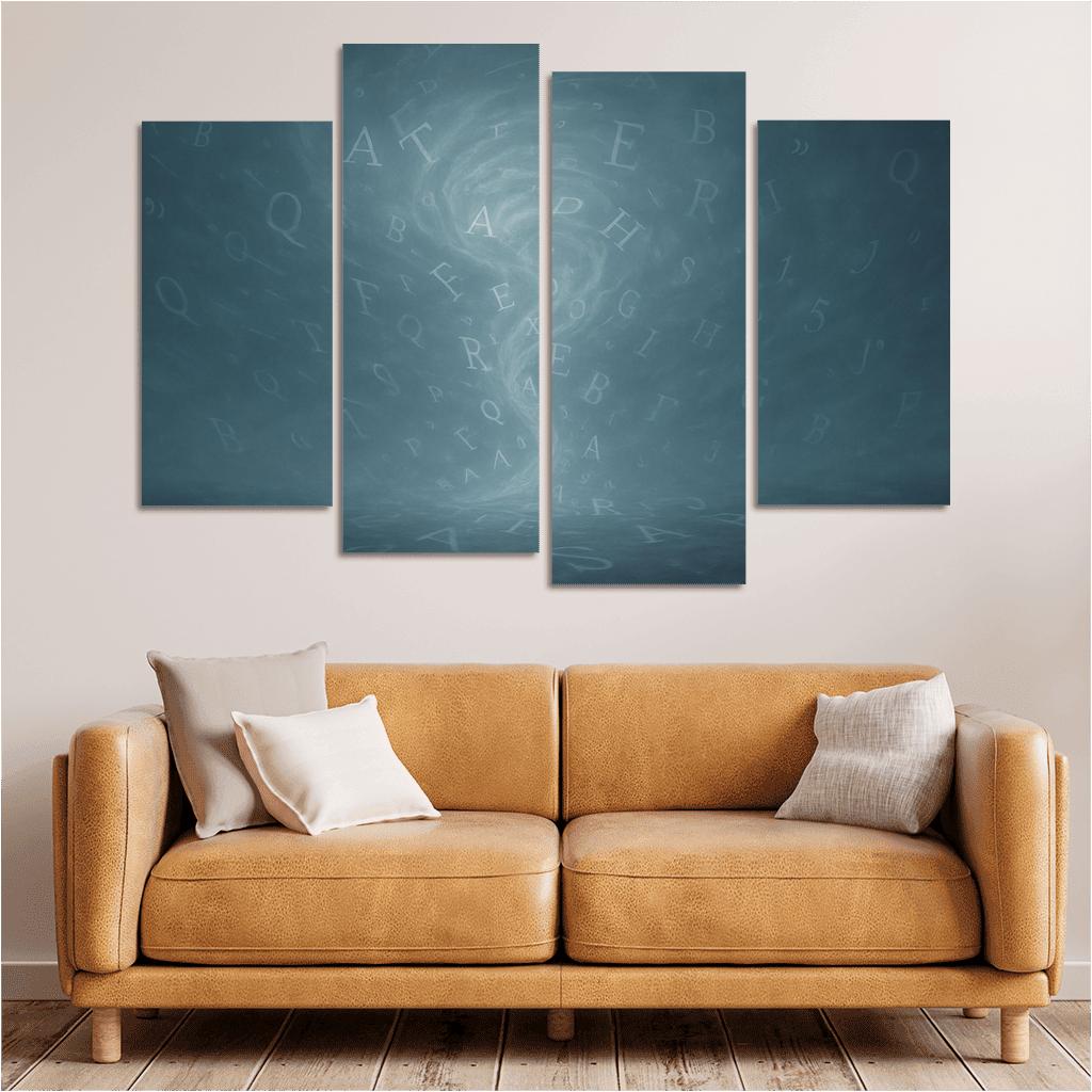 Chronicle Of Unspoken Echoes canvas paintings frame