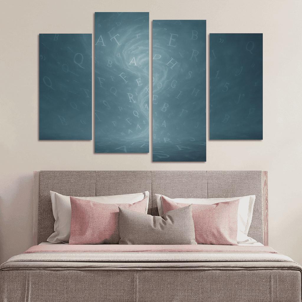 Chronicle Of Unspoken Echoes canvas paintings frame