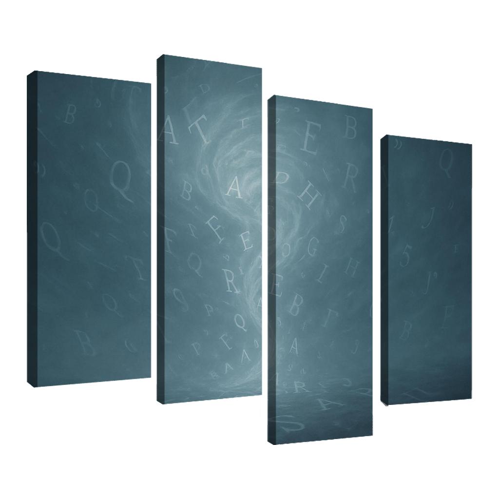 Chronicle Of Unspoken Echoes canvas paintings frame