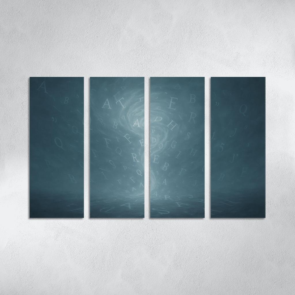 Chronicle Of Unspoken Echoes canvas paintings frame