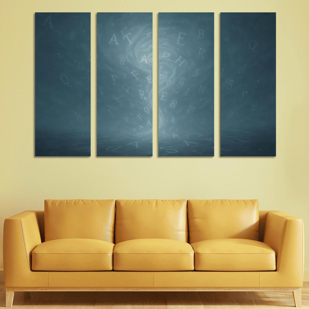 Chronicle Of Unspoken Echoes canvas paintings frame