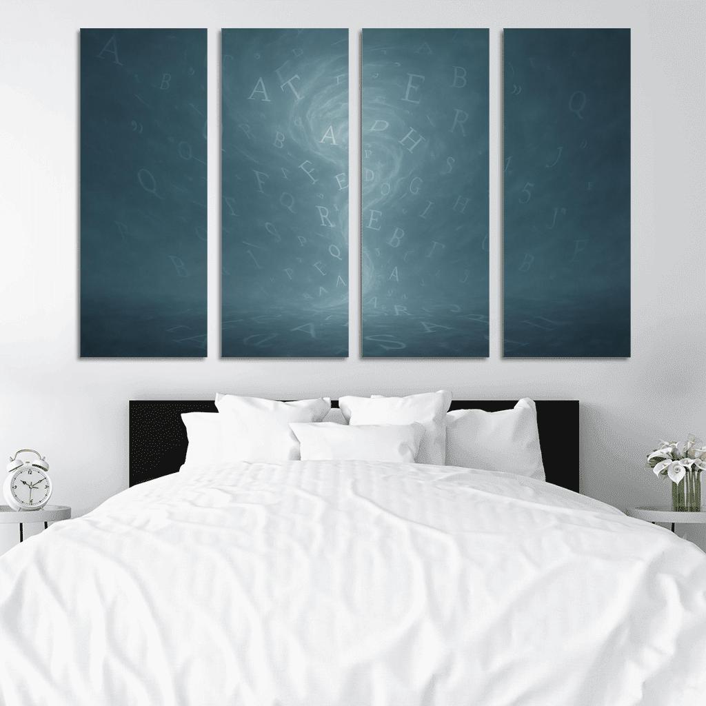 Chronicle Of Unspoken Echoes canvas paintings frame