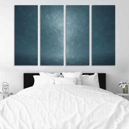 Chronicle Of Unspoken Echoes canvas paintings frame