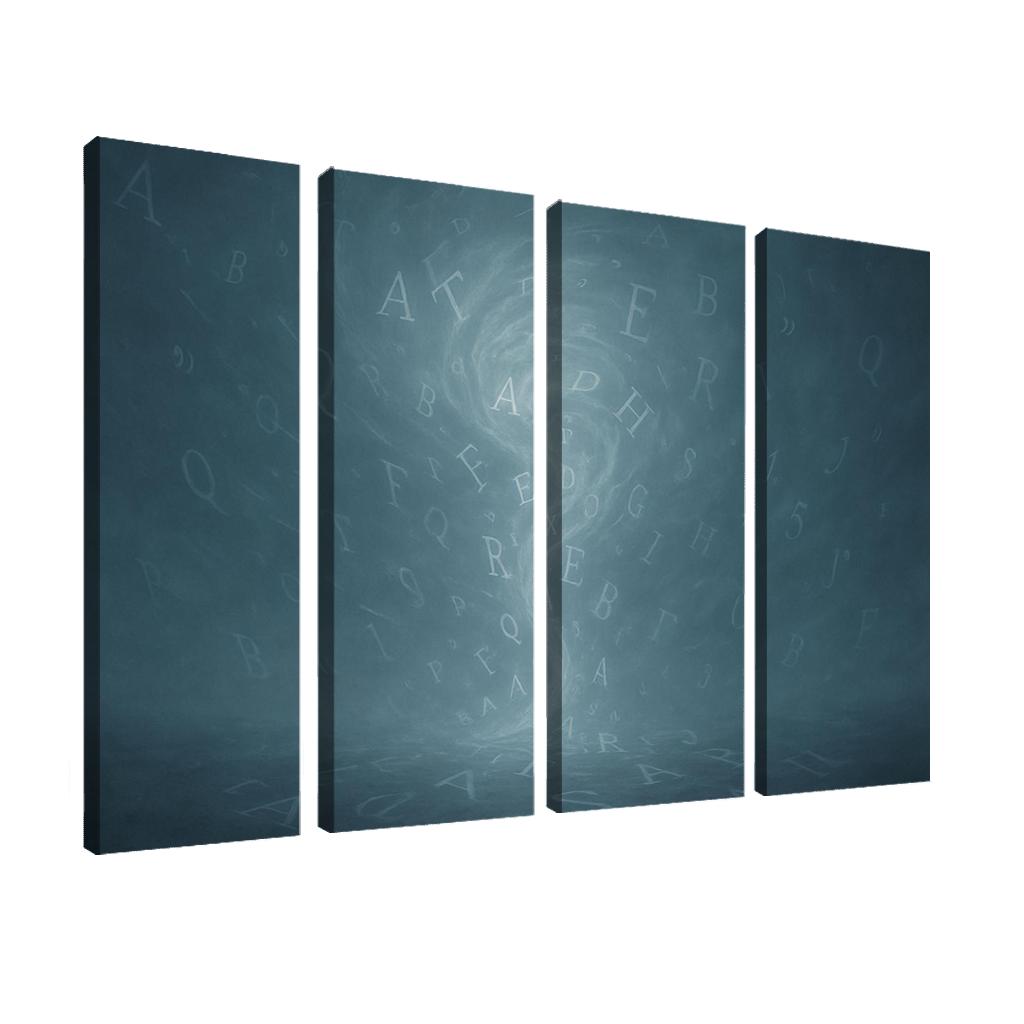 Chronicle Of Unspoken Echoes canvas paintings frame