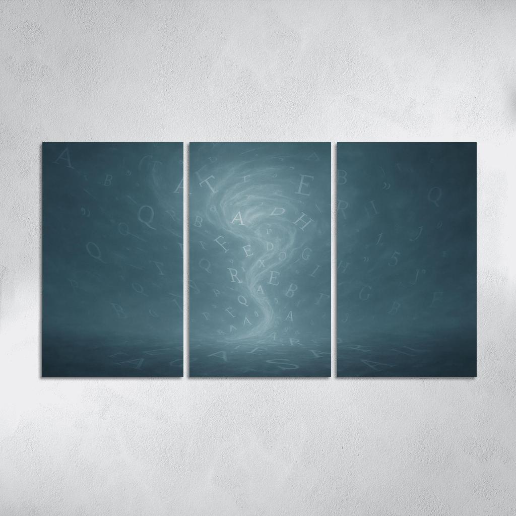 Chronicle Of Unspoken Echoes canvas paintings frame