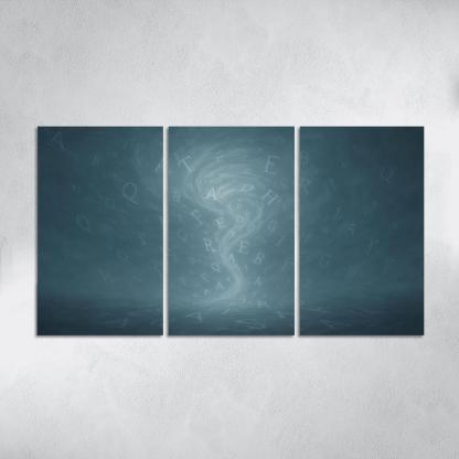 Chronicle Of Unspoken Echoes canvas paintings frame