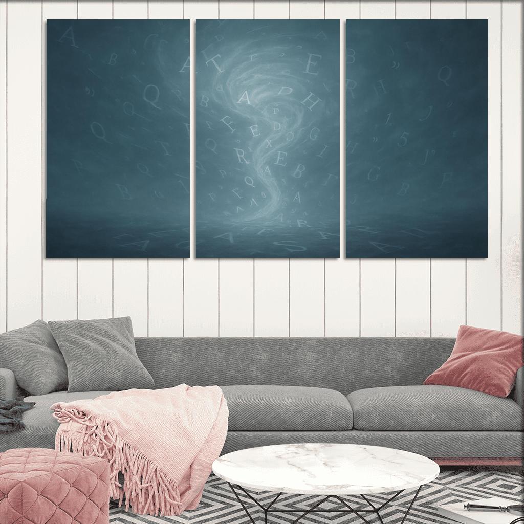 Chronicle Of Unspoken Echoes canvas paintings frame