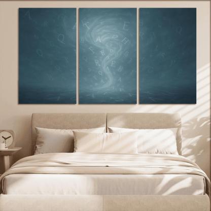 Chronicle Of Unspoken Echoes canvas paintings frame